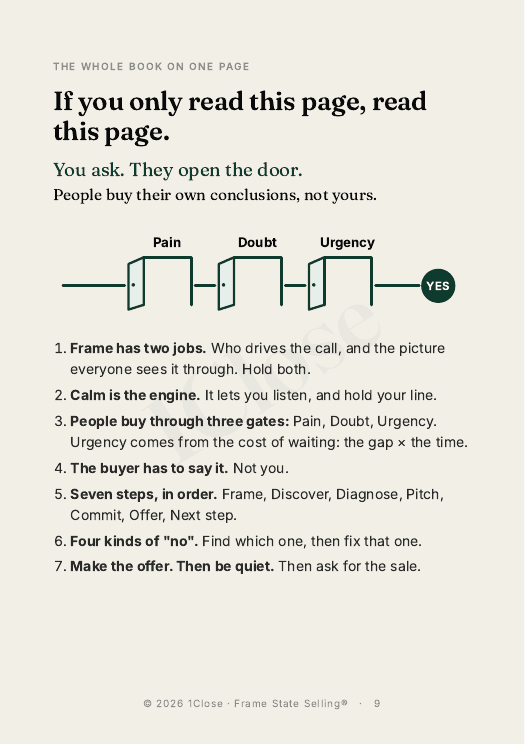 The whole book on one page, page 10